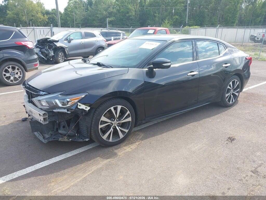 1N4AA6AP4JC380577 2018 NISSAN MAXIMA photo no. 2