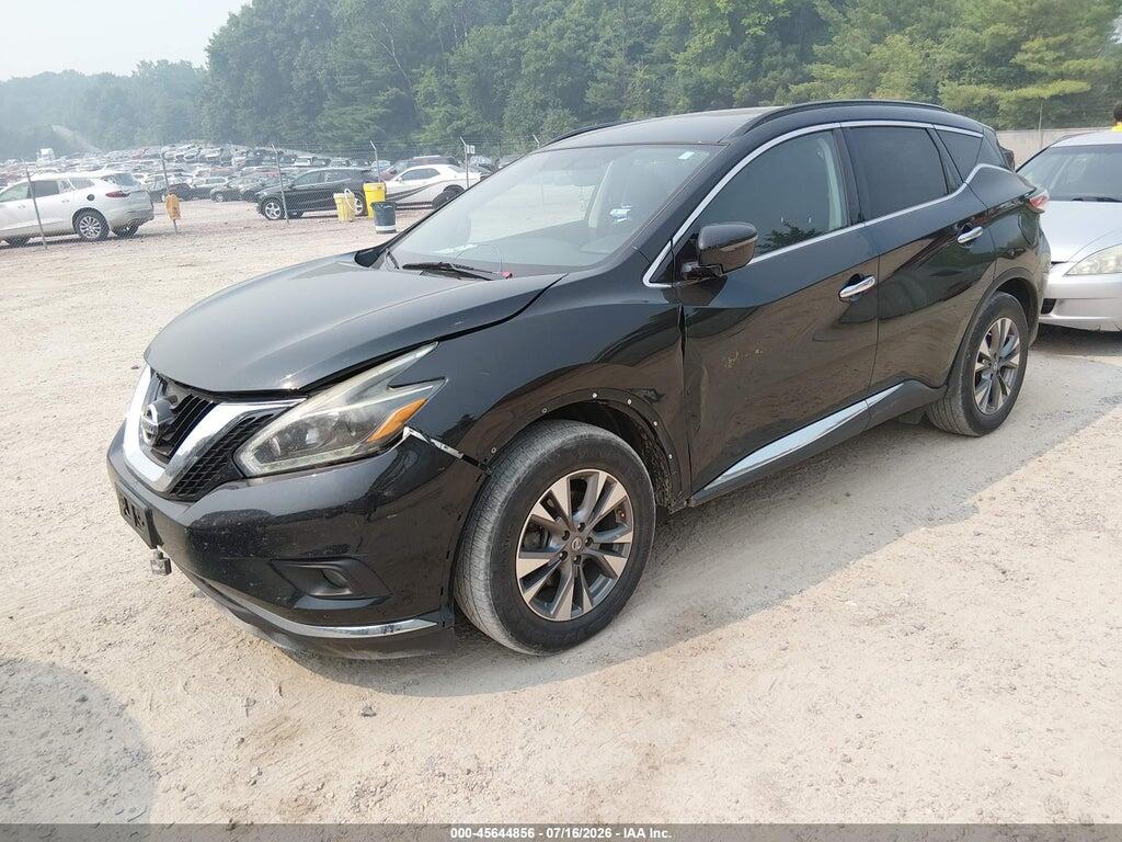 5N1AZ2MH6JN158378 2018 NISSAN MURANO photo no. 2