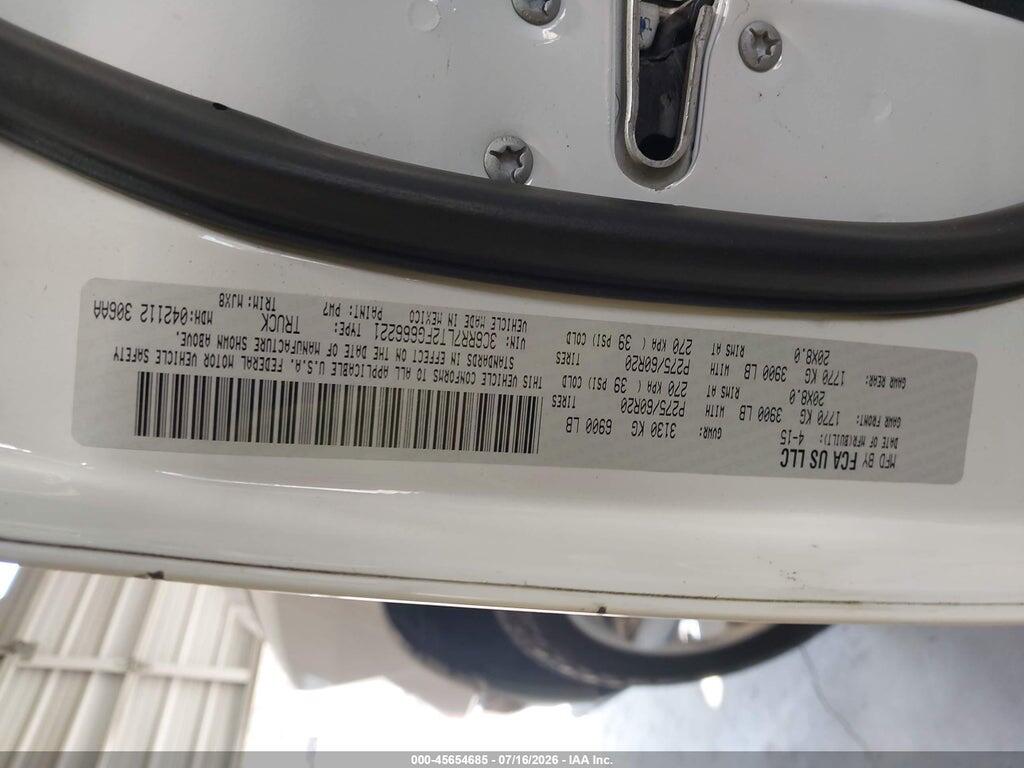 3C6RR7LT2FG666221 2015 RAM 1500 photo no. 9