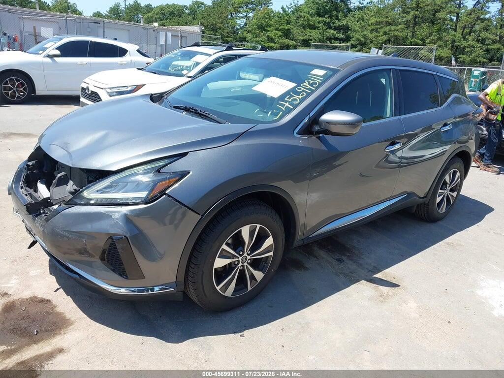 5N1AZ2MS7KN106898 2019 NISSAN MURANO photo no. 2
