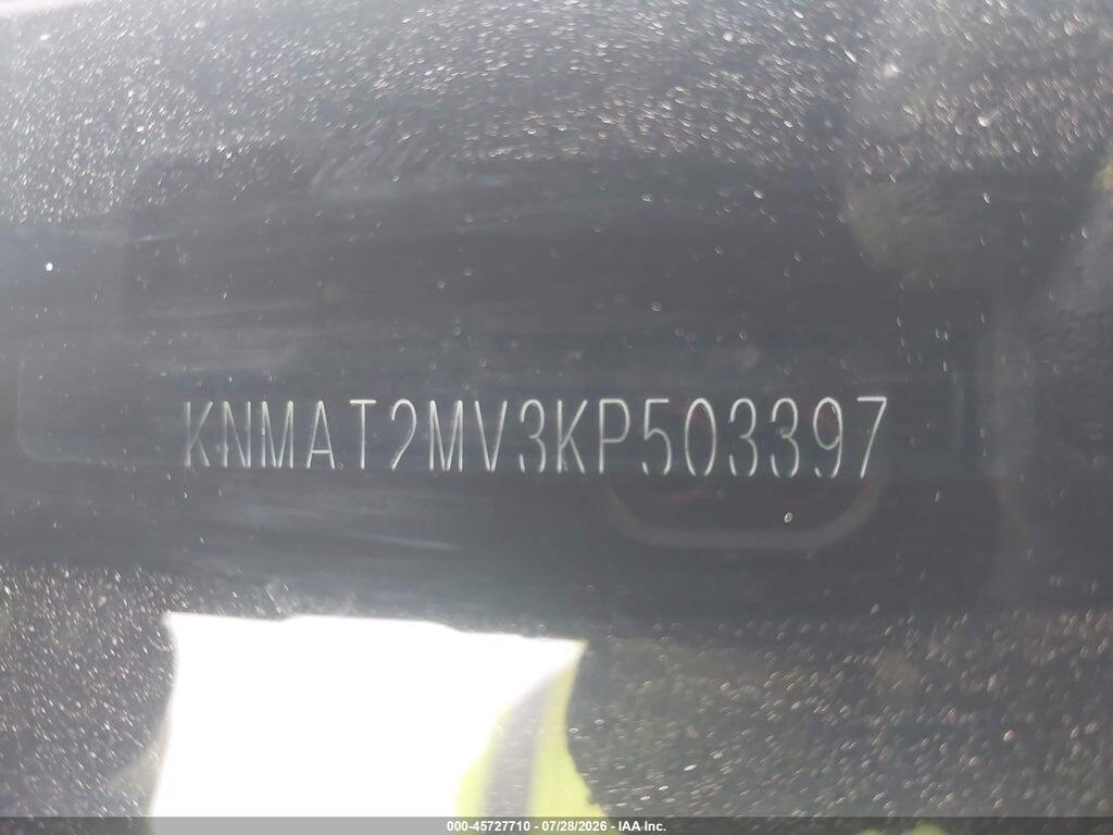 KNMAT2MV3KP503397 2019 NISSAN ROGUE photo no. 9