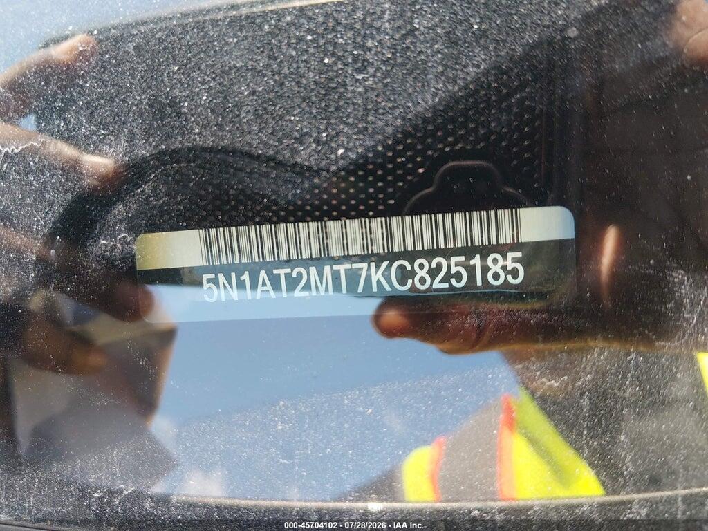 5N1AT2MT7KC825185 2019 NISSAN ROGUE photo no. 9