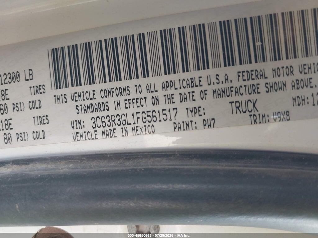 3C63R3GL1FG561517 2015 RAM 3500 photo no. 8