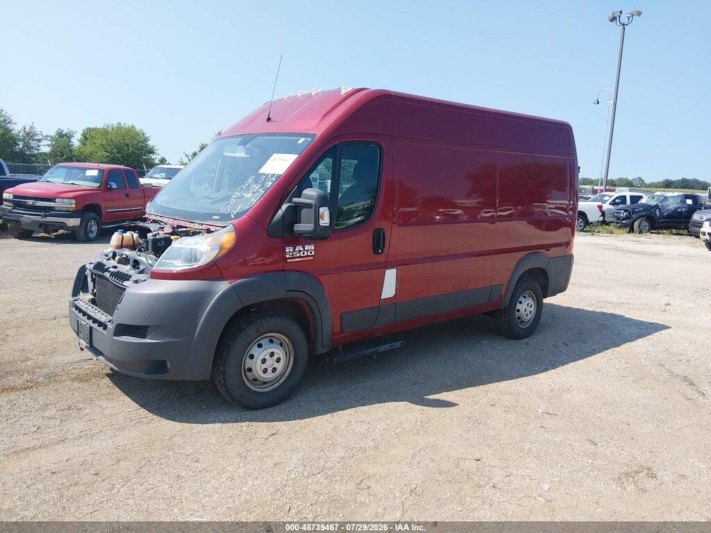 3C6TRVCD7FE504700 2015 RAM PROMASTER 2500 photo no. 2