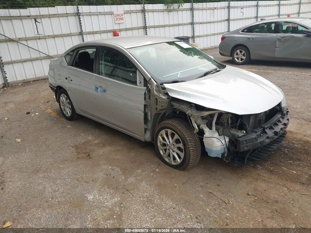 3N1AB7AP0KY278007 2019 NISSAN SENTRA photo no. 1