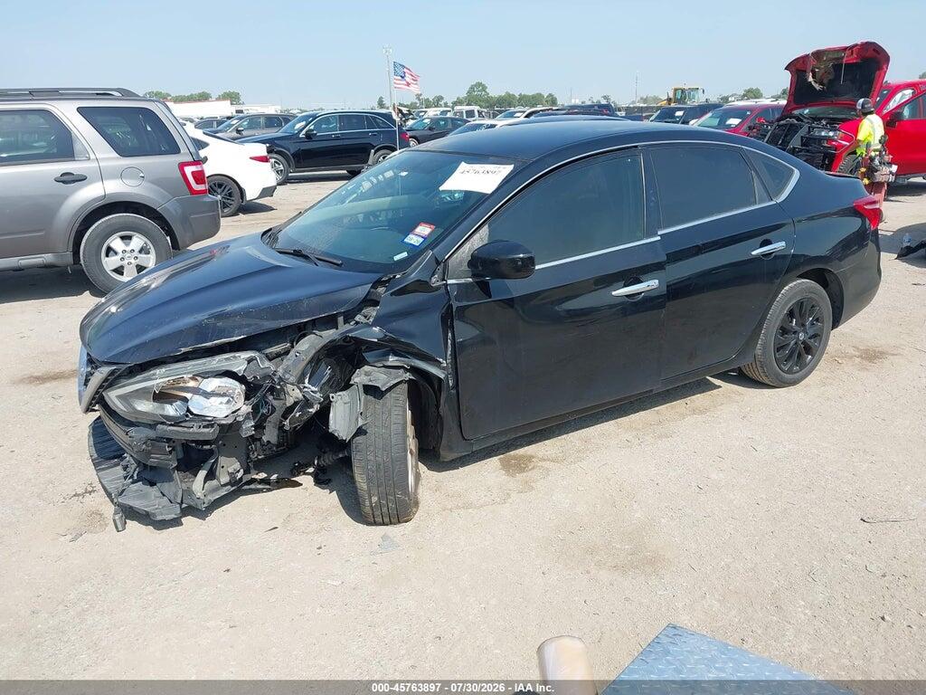 3N1AB7AP3KY371569 2019 NISSAN SENTRA photo no. 2