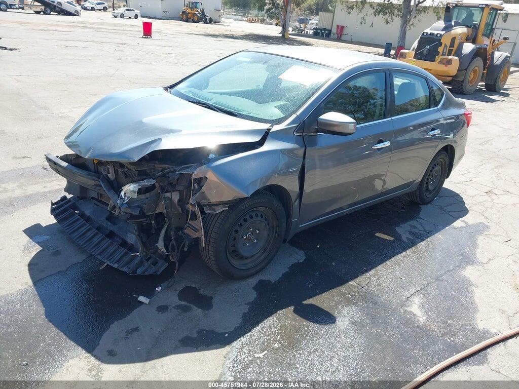 3N1AB7AP1KY274919 2019 NISSAN SENTRA photo no. 2