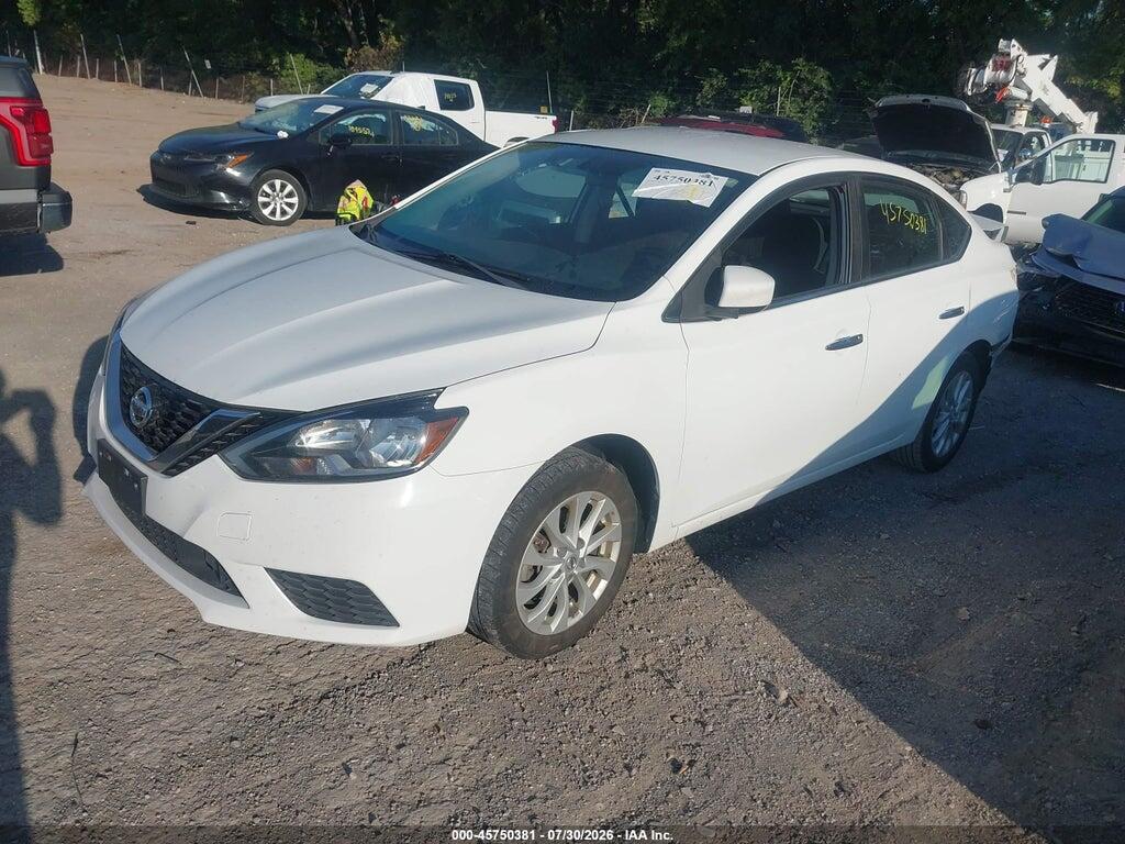 3N1AB7AP0KY313385 2019 NISSAN SENTRA photo no. 2