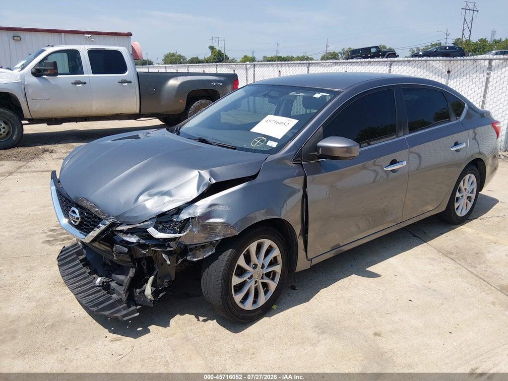 3N1AB7AP1KY455647 2019 NISSAN SENTRA photo no. 2
