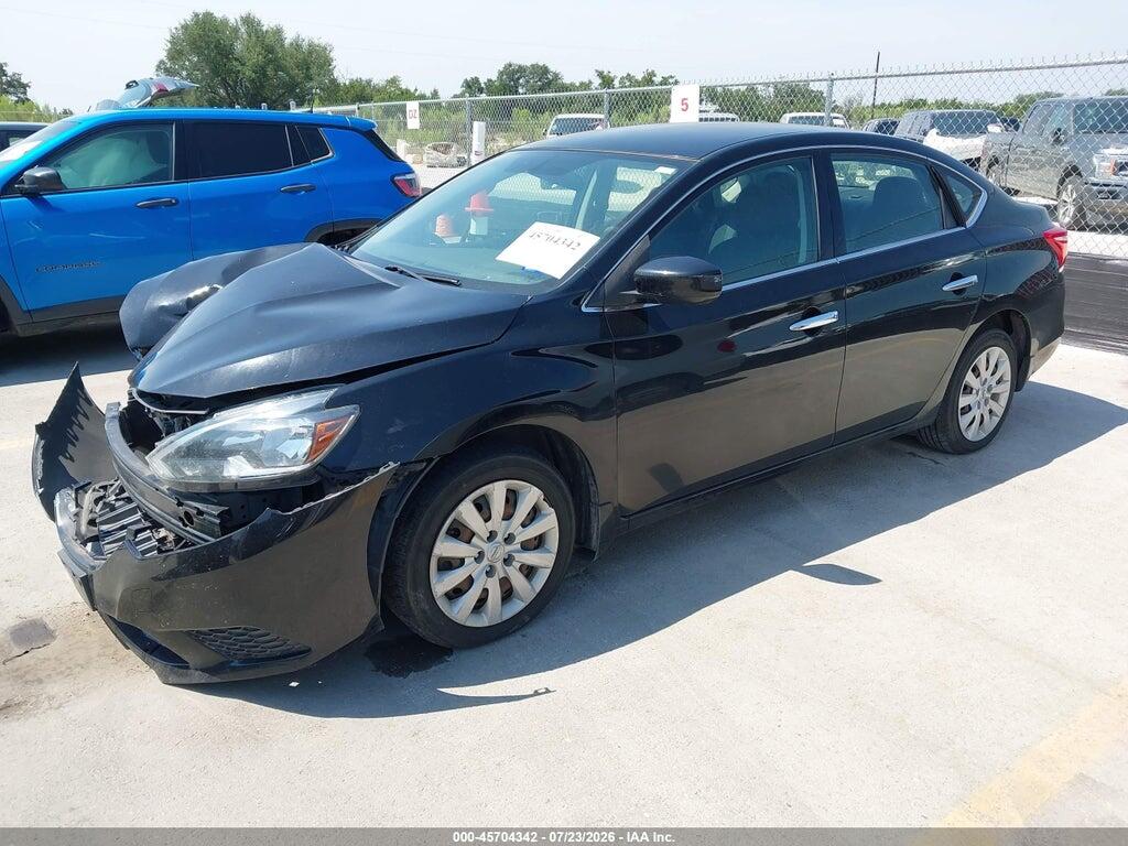 3N1AB7AP9KY239786 2019 NISSAN SENTRA photo no. 2