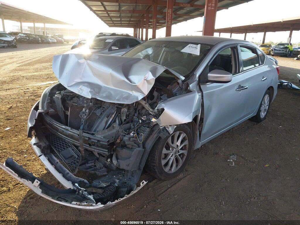 3N1AB7AP1KY417030 2019 NISSAN SENTRA photo no. 2