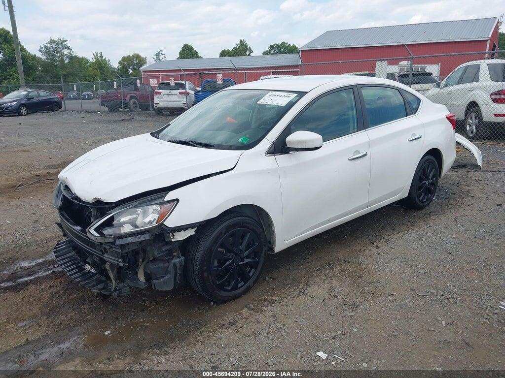 3N1AB7AP3KY453091 2019 NISSAN SENTRA photo no. 2