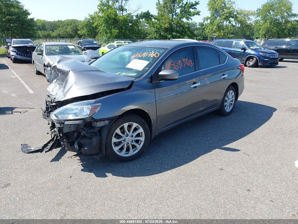 3N1AB7AP0KY392265 2019 NISSAN SENTRA photo no. 2