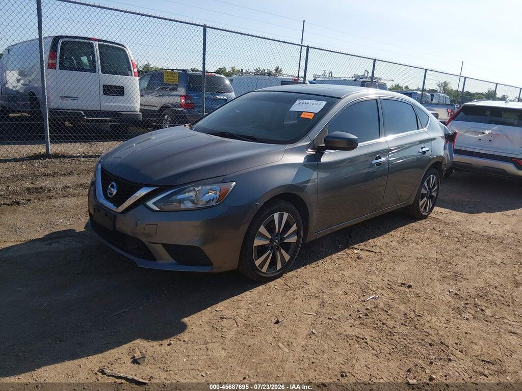 3N1AB7AP7KY249698 2019 NISSAN SENTRA photo no. 2