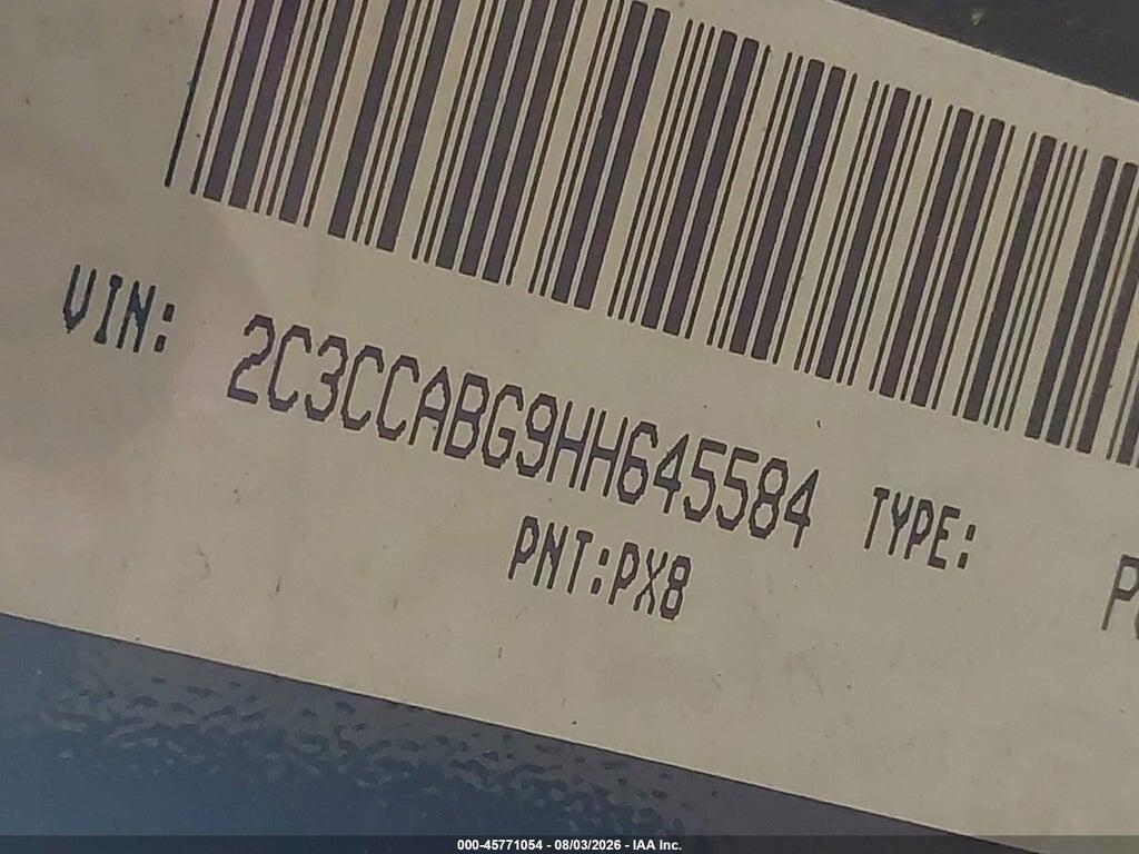 2C3CCABG9HH645584 2017 CHRYSLER 300 photo no. 9