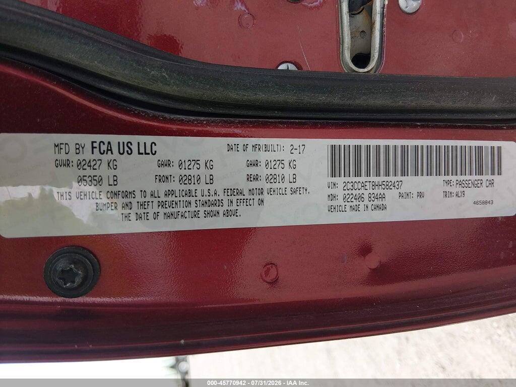 2C3CCAET8HH582437 2017 CHRYSLER 300C photo no. 9