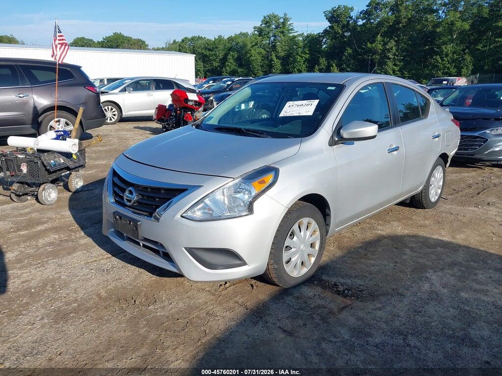 3N1CN7AP7JK437459 2018 NISSAN VERSA photo no. 2
