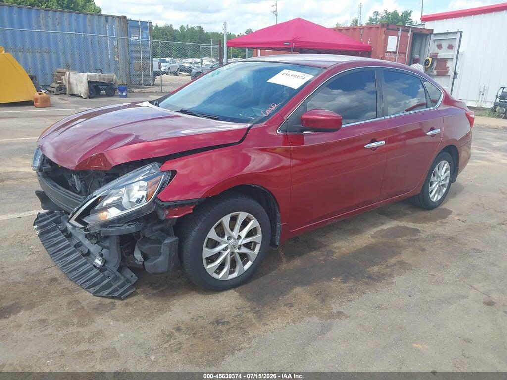 3N1AB7AP7KY219620 2019 NISSAN SENTRA photo no. 2