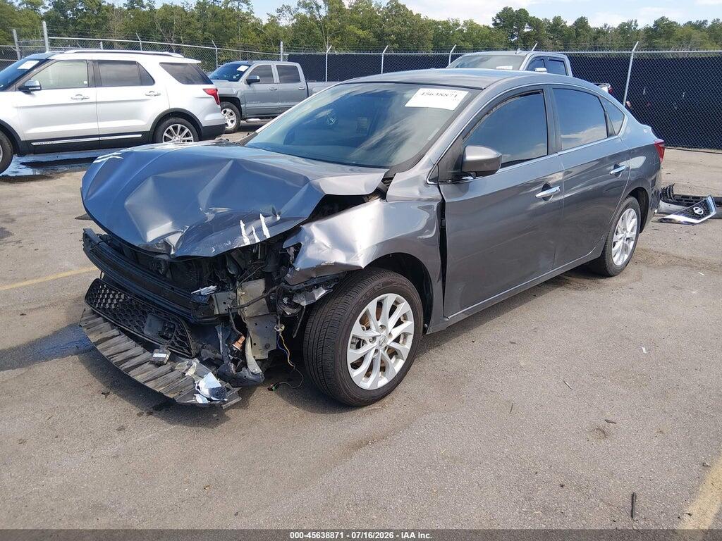 3N1AB7AP2KY429879 2019 NISSAN SENTRA photo no. 2