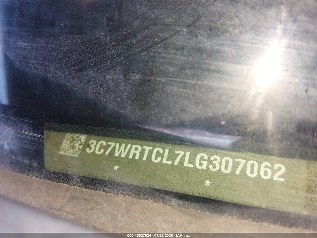 3C7WRTCL7LG307062 2020 RAM 3500 CHASSIS photo no. 8