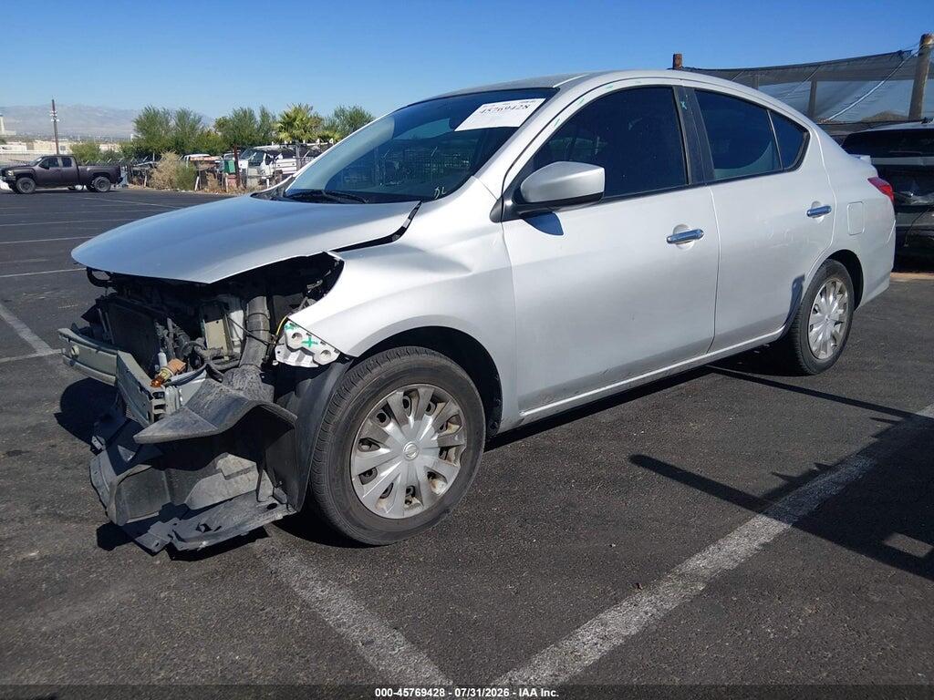 3N1CN7AP1KL851056 2019 NISSAN VERSA photo no. 2