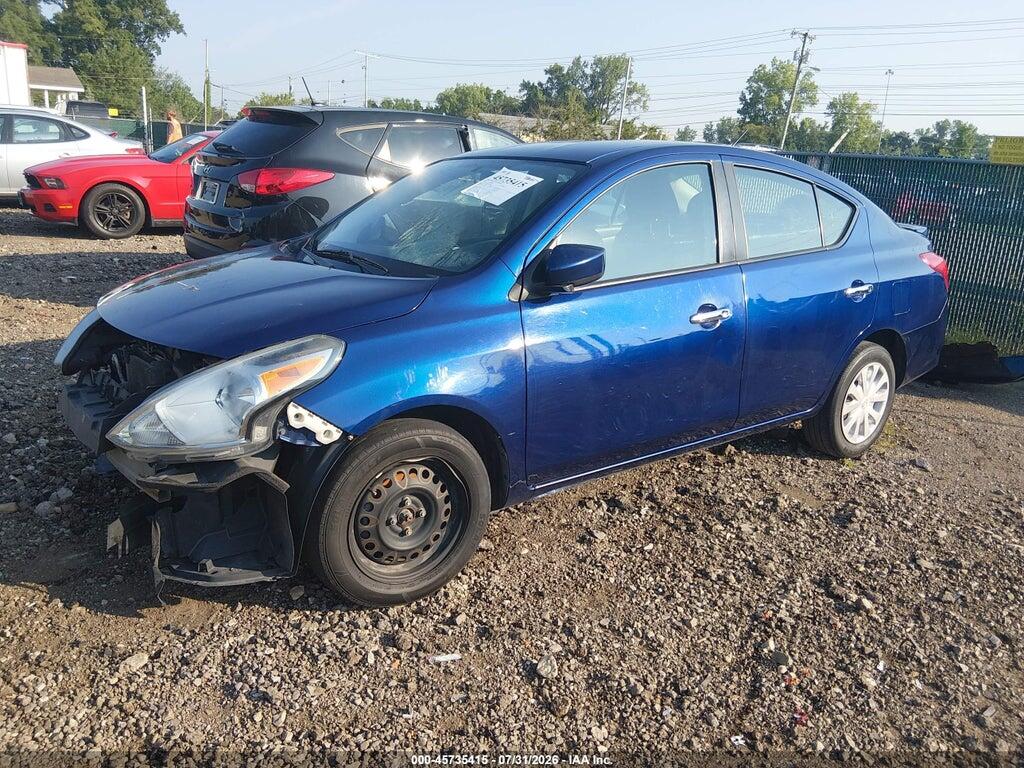 3N1CN7AP3KL854847 2019 NISSAN VERSA photo no. 2
