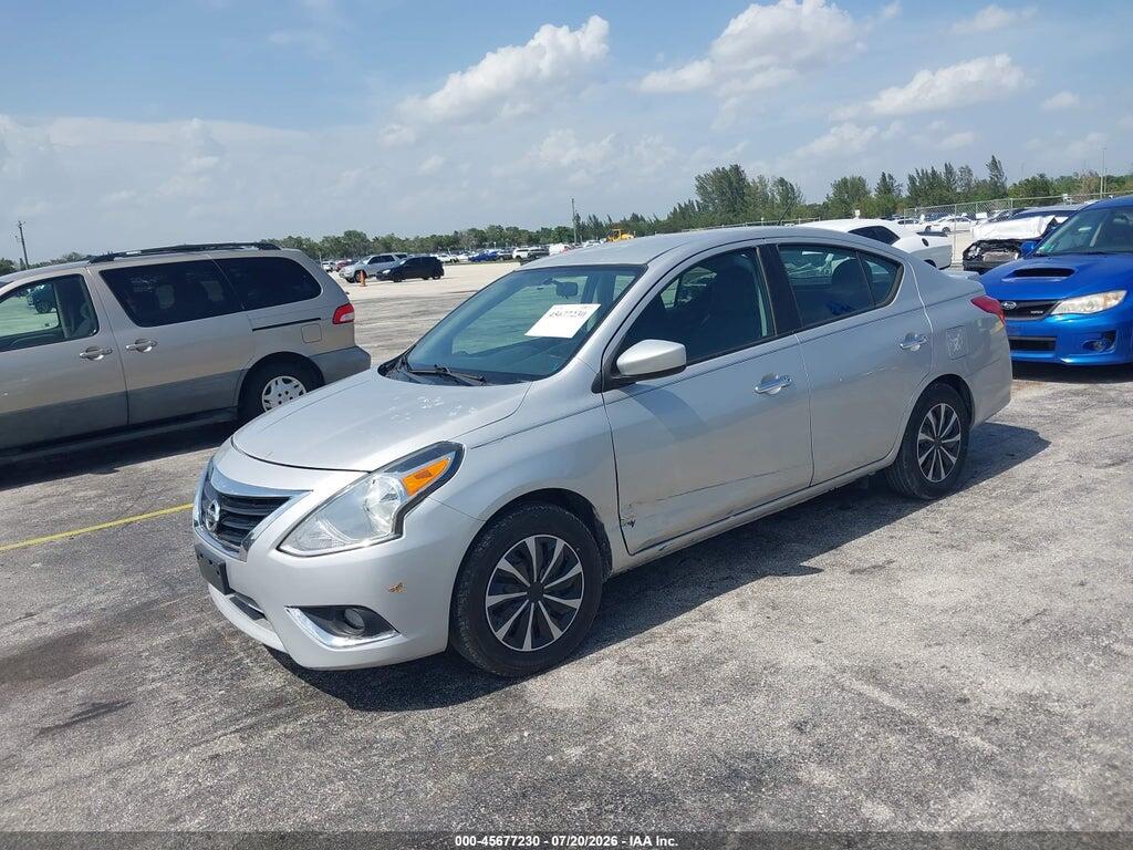3N1CN7AP2KL850854 2019 NISSAN VERSA photo no. 2