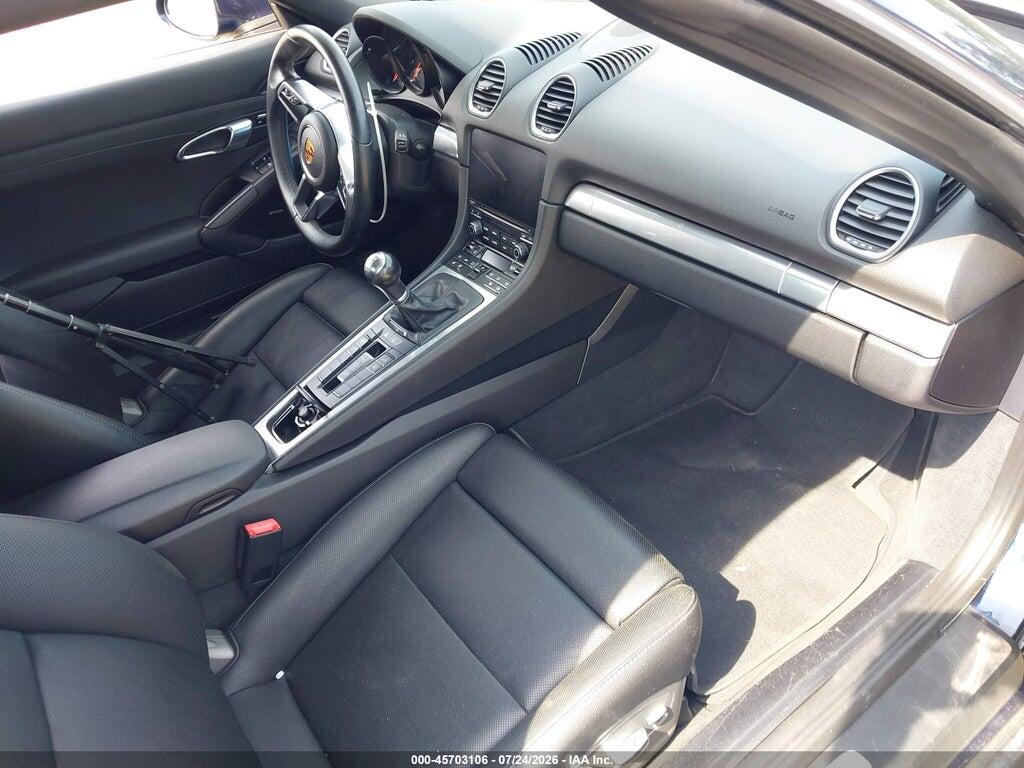 WP0CA2A81JS210851 2018 PORSCHE 718 BOXSTER photo no. 5