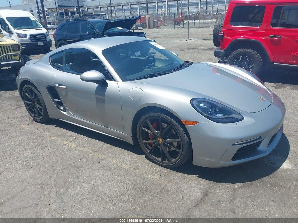 WP0AB2A87JK279080 2018 PORSCHE 718 CAYMAN photo no. 1