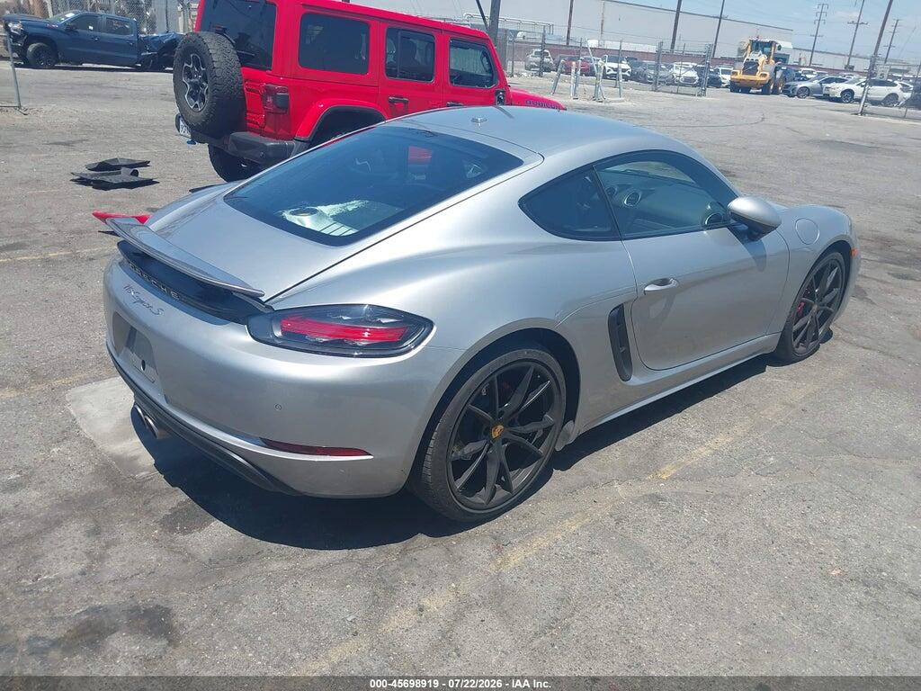 WP0AB2A87JK279080 2018 PORSCHE 718 CAYMAN photo no. 4