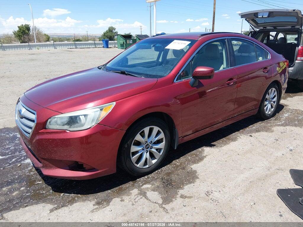 4S3BNBC62F3004399 2015 SUBARU LEGACY photo no. 2
