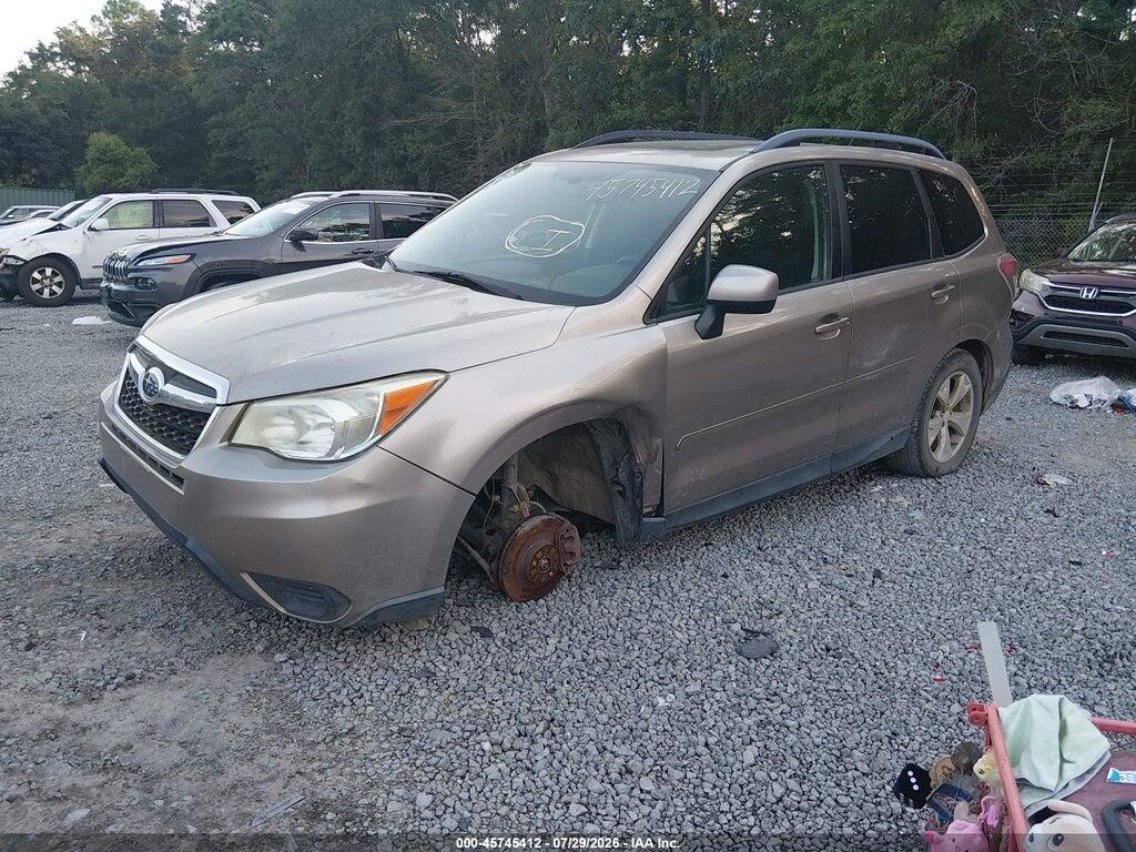 JF2SJADC4FH414524 2015 SUBARU FORESTER photo no. 2