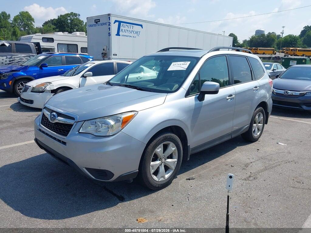 JF2SJADC6FH826136 2015 SUBARU FORESTER photo no. 2
