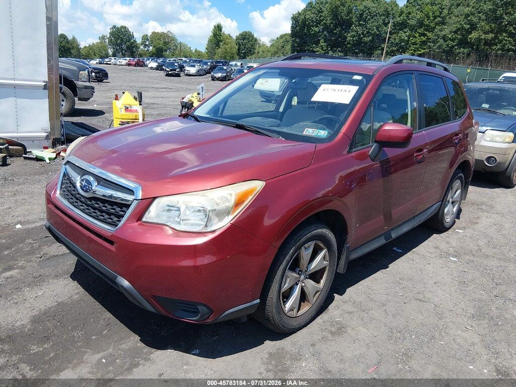 JF2SJADC1FH454740 2015 SUBARU FORESTER photo no. 2