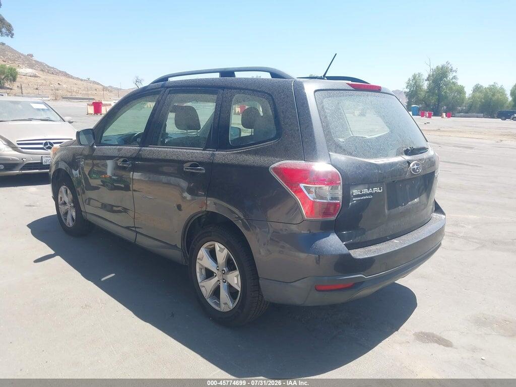 JF2SJABC2FH565591 2015 SUBARU FORESTER photo no. 3