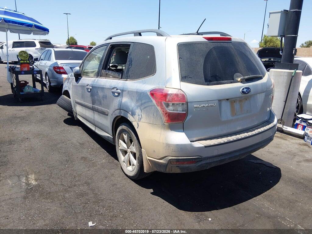 JF2SJAGC9FH596376 2015 SUBARU FORESTER photo no. 3