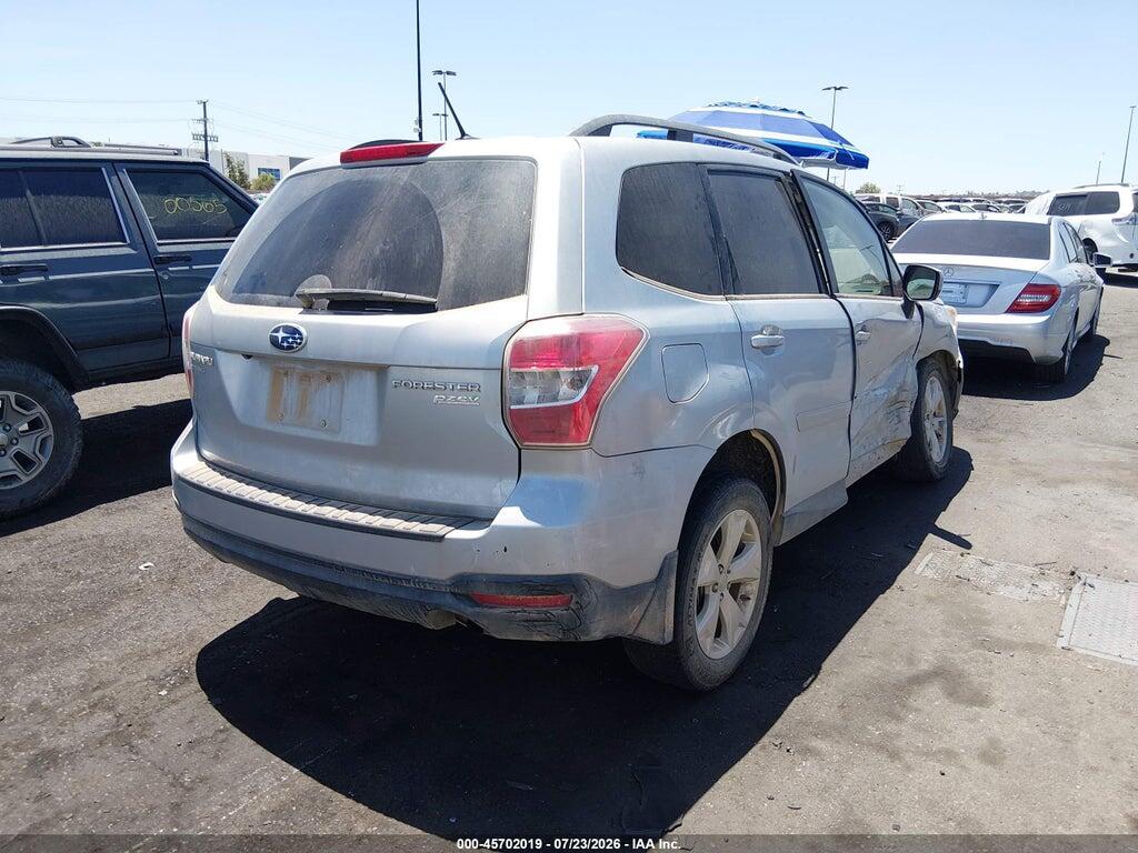 JF2SJAGC9FH596376 2015 SUBARU FORESTER photo no. 4