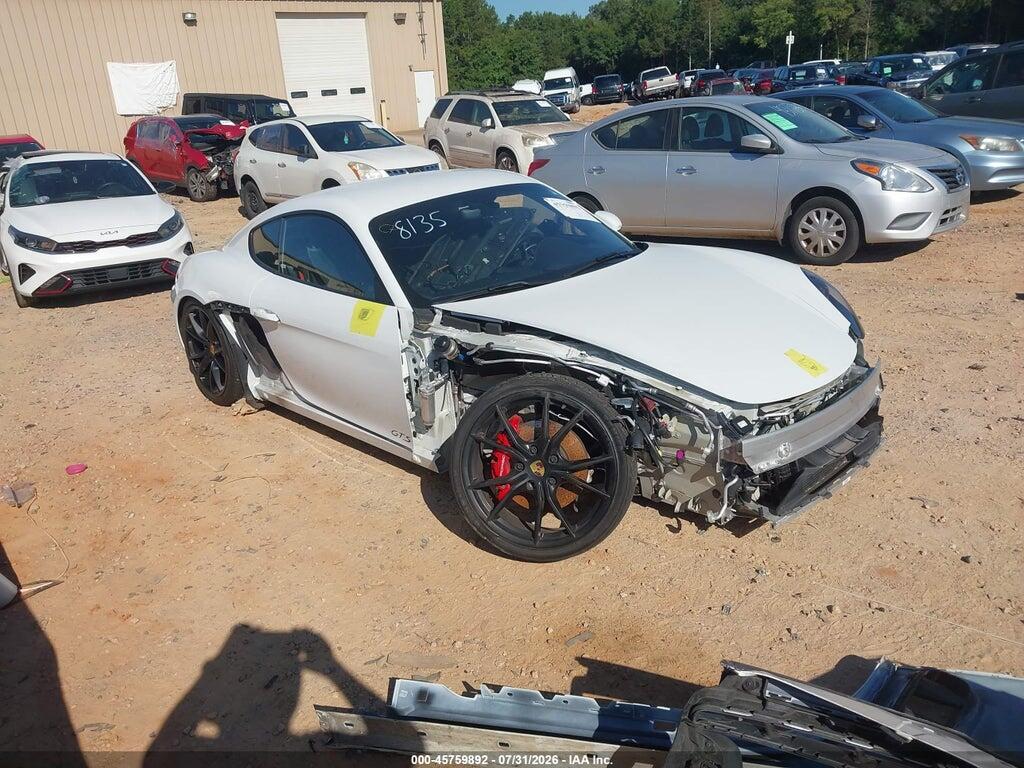 2019 PORSCHE 718 CAYMAN WP0AB2A8XKS278135
