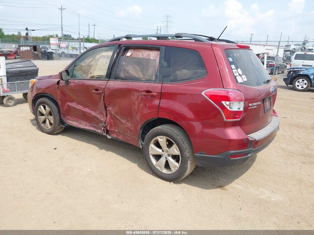 JF2SJADC4FH804863 2015 SUBARU FORESTER photo no. 3