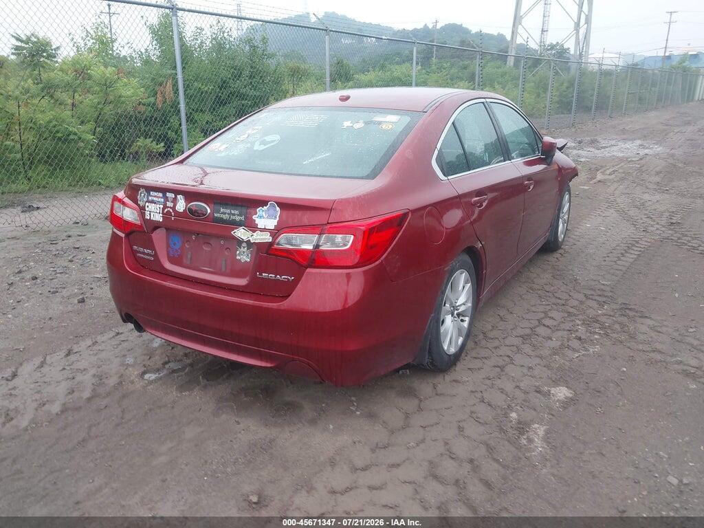 4S3BNBE64F3018477 2015 SUBARU LEGACY photo no. 4
