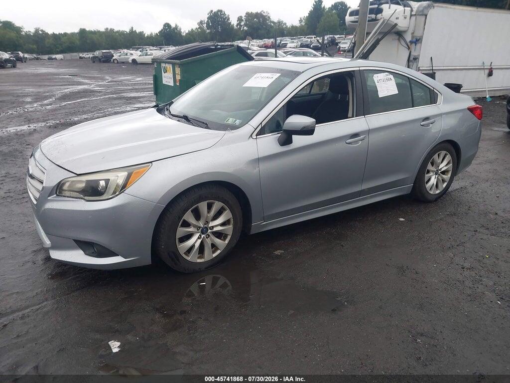 4S3BNAH64F3017464 2015 SUBARU LEGACY photo no. 2