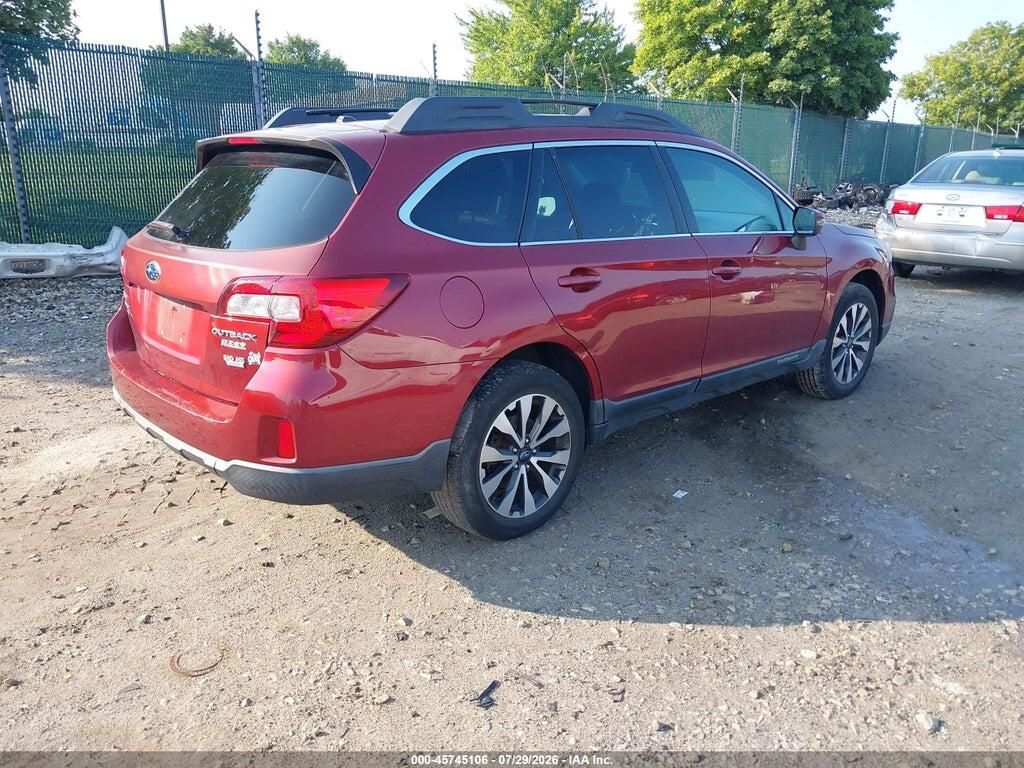 4S4BSAJC4F3314142 2015 SUBARU OUTBACK photo no. 4