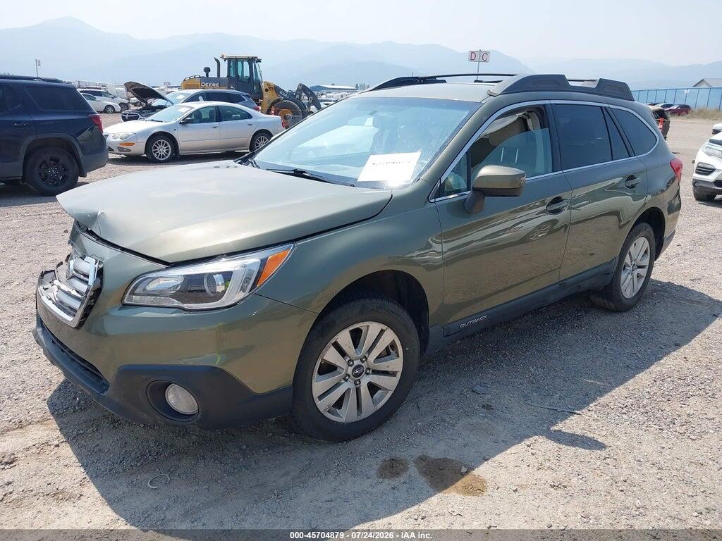 4S4BSBCC0F3242696 2015 SUBARU OUTBACK photo no. 2