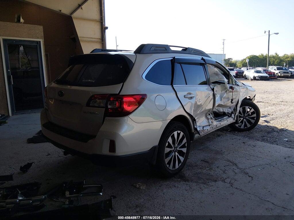 4S4BSBNC2F3313586 2015 SUBARU OUTBACK photo no. 4