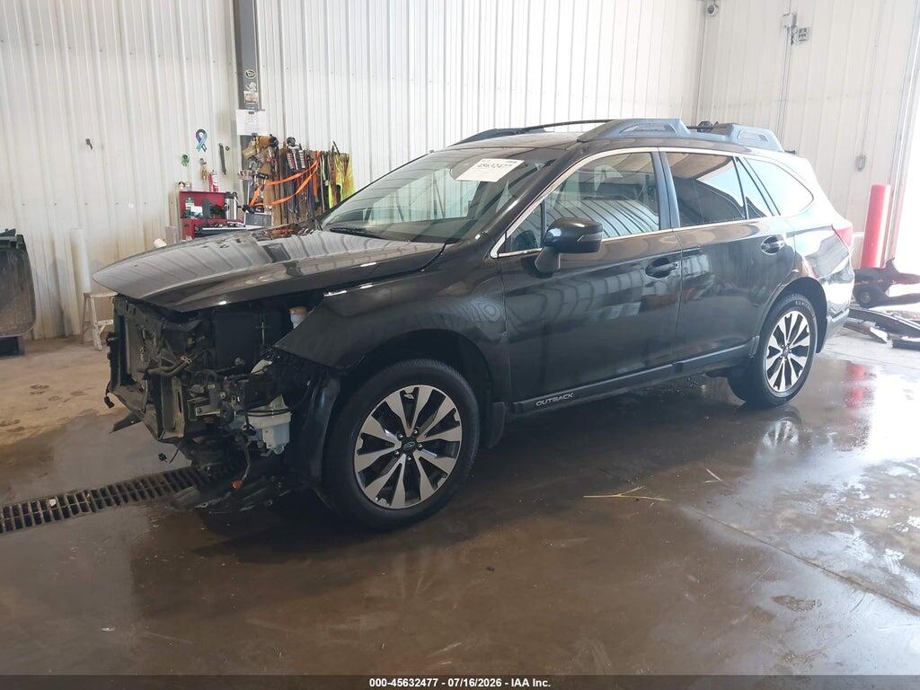 4S4BSBLCXF3339579 2015 SUBARU OUTBACK photo no. 2