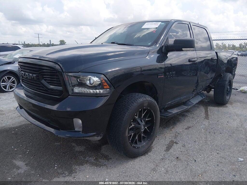 1C6RR7MT7JS262654 2018 RAM 1500 photo no. 2