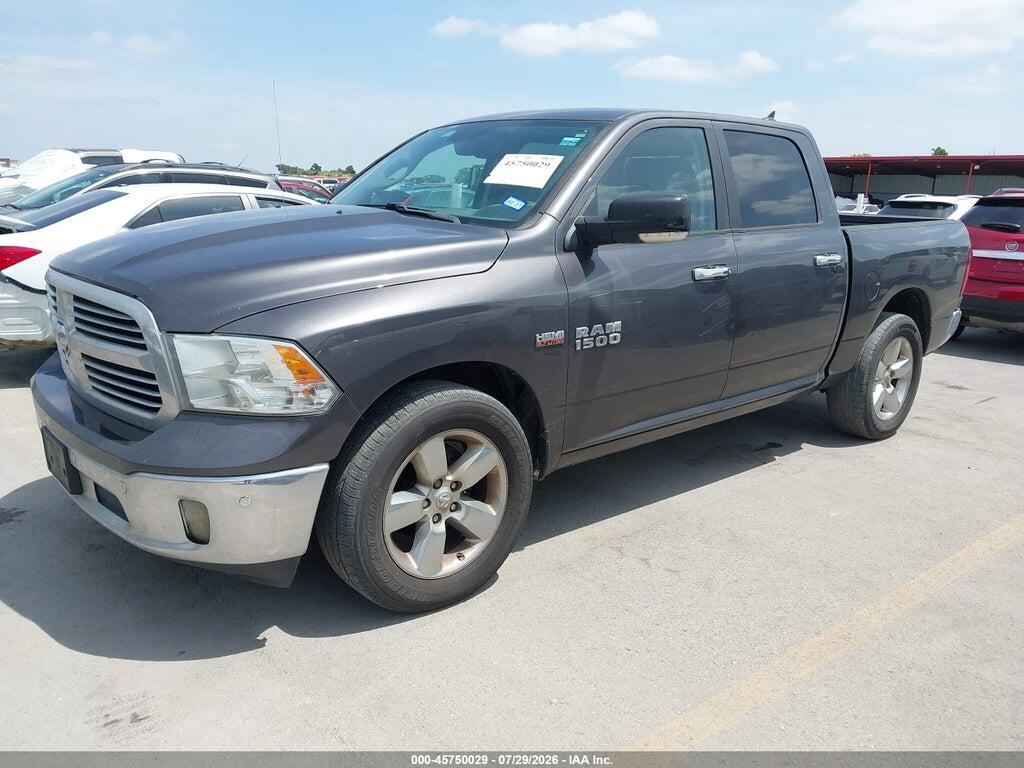 1C6RR6LT4JS232247 2018 RAM 1500 photo no. 2