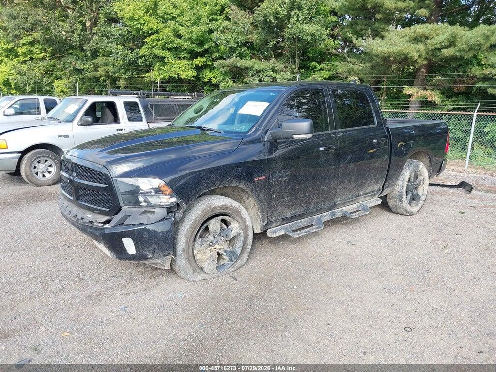 1C6RR7LT2JS337942 2018 RAM 1500 photo no. 2