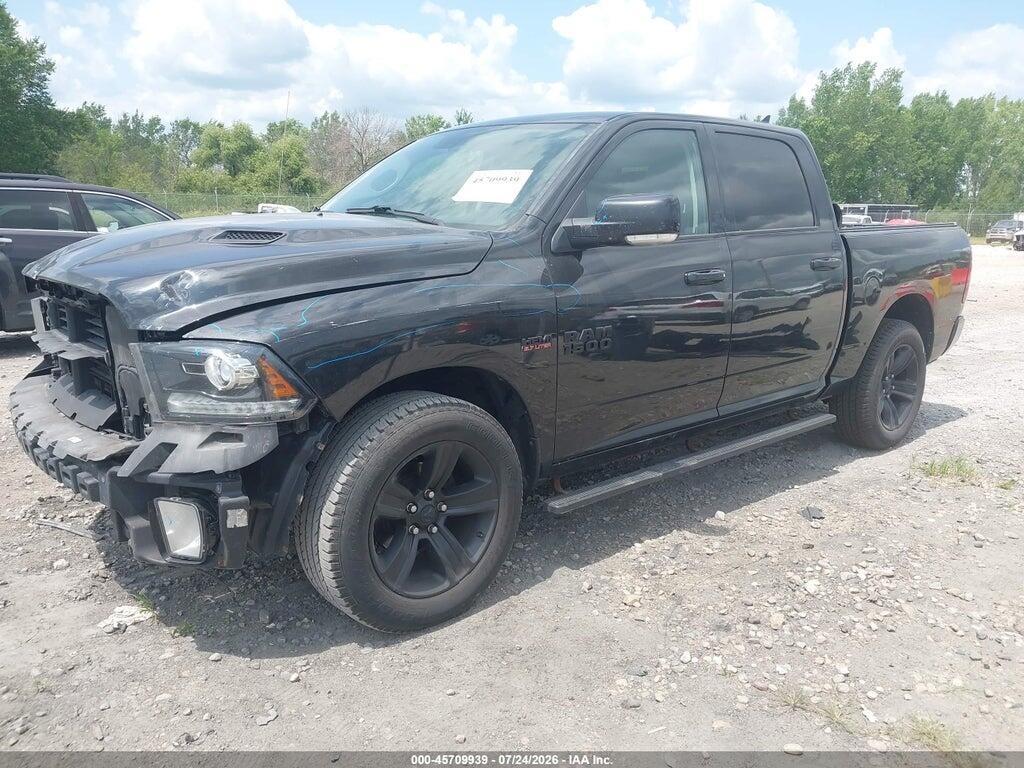 1C6RR7MT9JS156769 2018 RAM 1500 photo no. 2