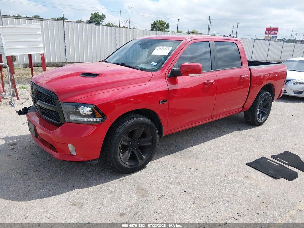 1C6RR7MT7JS116657 2018 RAM 1500 photo no. 2